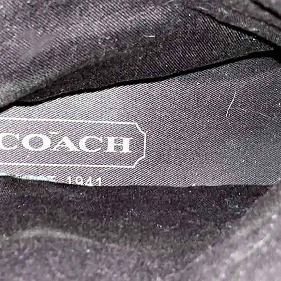 Coach Designer Women's Monogram Black Gray Boots - Size 10B - Picture 6 of 7